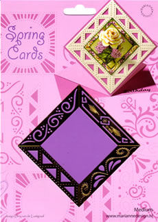 Spring Cards Stencil DC3