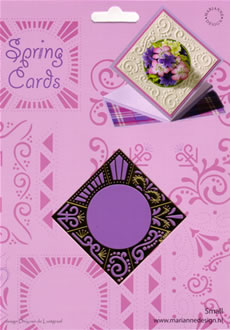 Spring Cards Stencil DC3