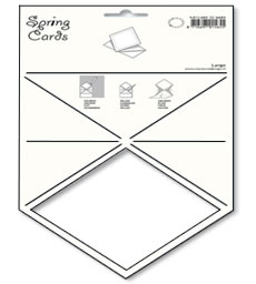 Spring Cards Plastic Stencil - Diamond DC3