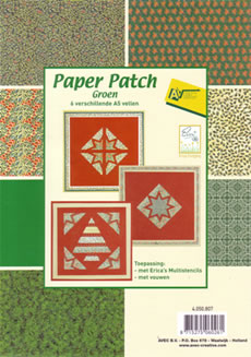 Erica Paper Patch  A5 Papers - Green Special offer