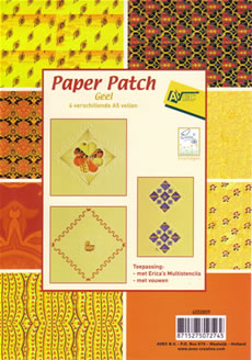 Erica Paper Patch  A5 Papers- Yellow Special offer