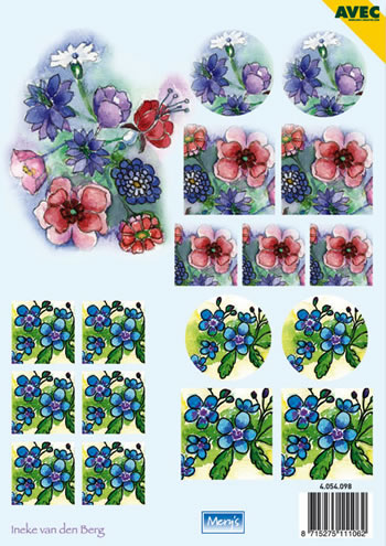 Turnaround 3D Decoupage Paper