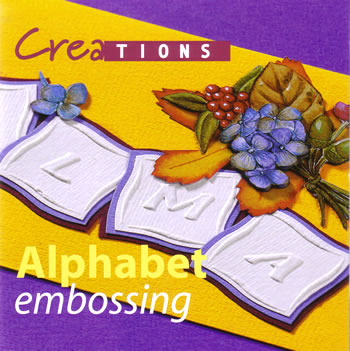 Krea Alphabet Embossing Booklet