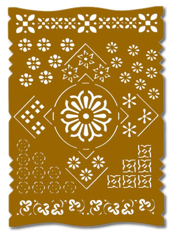 Designed For You Stencil - Rectangle DF4