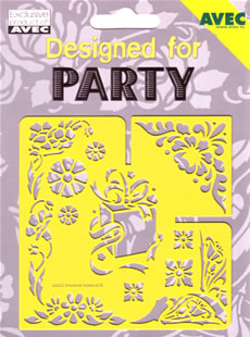 Designed For Party Stencil - Present DF5