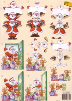 Christmas 3D Papers Christmas 3D Papers