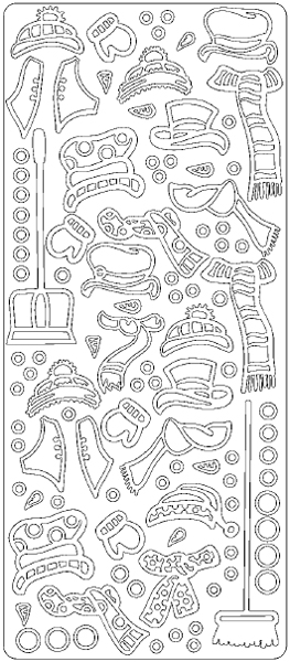 Audenaerde Peel Offs - Snowman Accessories