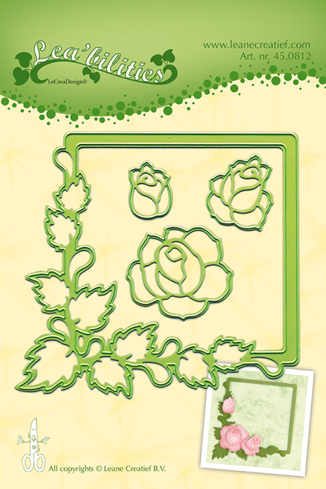 Lea-bilities Cutting and Embossing Die - Frame Roses (70)