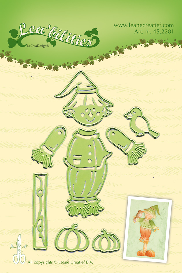 Lea-bilities Cutting and Embossing Die - Scarecrow