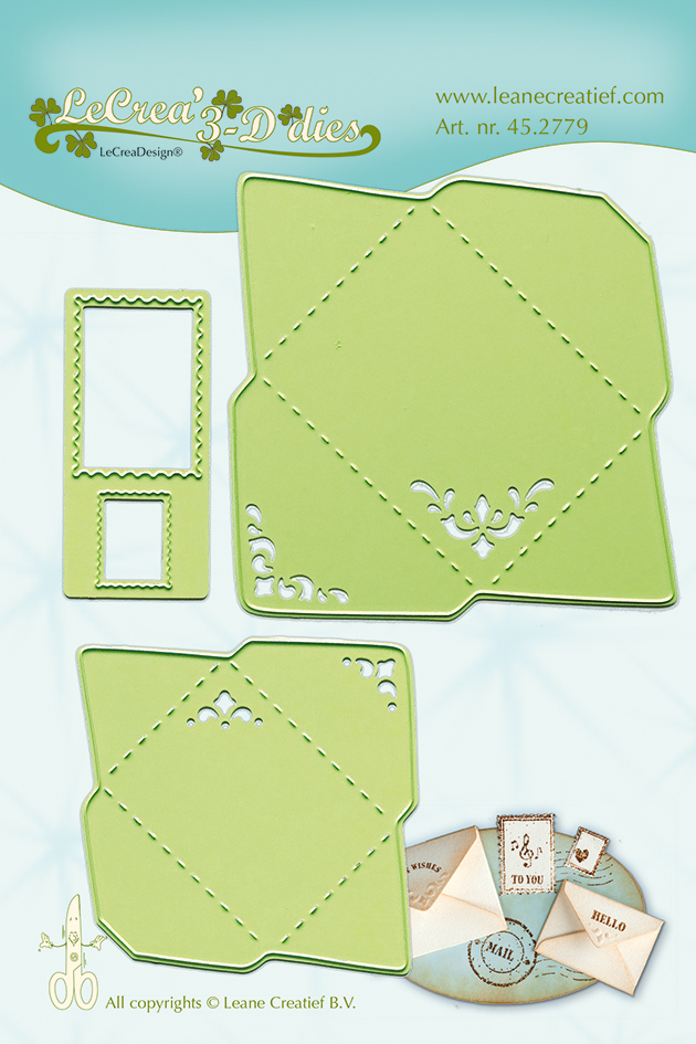Lea-bilities Cutting and Embossing Die - Envelopes