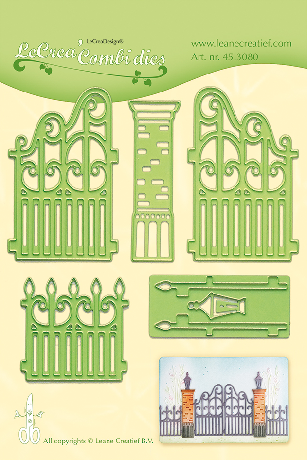 Lea-bilities Cutting and Embossing Die - Garden Gate