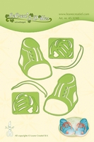 Lea-bilities Cutting and Embossing Die - Baby Shoes Lea-bilities Cutting and Embossing Die - Baby Shoes