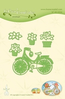 Lea-bilities Cutting and Embossing Die - Bicycle with Baskets Lea-bilities Cutting and Embossing Die - Bicycle with Baskets