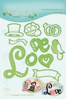 Lea-bilities Combi Cutting and Embossing Die - Love Lea-bilities Combi Cutting and Embossing Die - Love