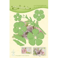 LeCrea Multi Die Cutting & Embossing - Flower 015 LeCrea Multi Die Cutting & Embossing - Flower 015