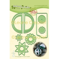 Lea-bilities Cutting Die - Glitter Foam Decoration Christmas Ornament(ball) Wave Lea-bilities Cutting Die - Glitter Foam Decoration Christmas Ornament(ball) Wave