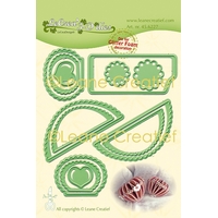 Lea-bilities Cutting Die - Glitter Foam Decoration Heart Wave Lea-bilities Cutting Die - Glitter Foam Decoration Heart Wave
