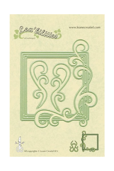 Lea-bilities Cutting and Embossing Die - Frame Square Curve (7)