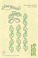 Lea-bilities Cutting and Embossing Die - Holly Boarder Corner (10) Lea-bilities Cutting and Embossing Die - Holly Boarder Corner (10)