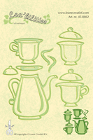 Lea-bilities Cutting and Embossing Die - Tea Set (24) Lea-bilities Cutting and Embossing Die - Tea Set (24)