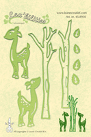 Lea-bilities Cutting and Embossing Die - Deer (27) Lea-bilities Cutting and Embossing Die - Deer (27)