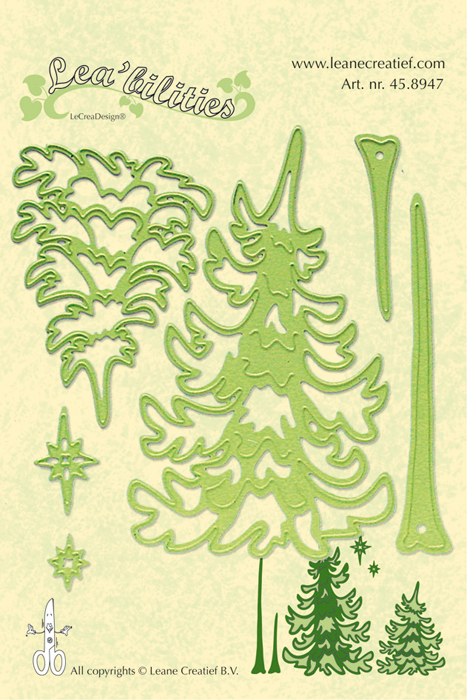 Lea-bilities Cutting and Embossing Die - Pine Tree  (28)