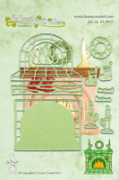 Lea-bilities Cutting and Embossing Die - Fireplace 3D (52) Lea-bilities Cutting and Embossing Die - Fireplace 3D (52)