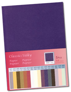 A5 Silky Card (similar pearlised) A5 Silky Card (similar pearlised)