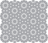 25% OFF SHOW TIME OFFER Pronty Mask Stencil - Stars in Circles 150x150mm
