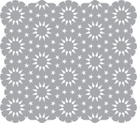 25% OFF SHOW TIME OFFER Pronty Mask Stencil - Stars in Circles 150x150mm