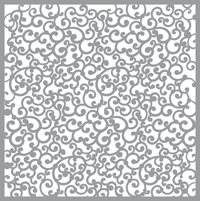 25% OFF SHOW TIME OFFER Pronty Mask Stencil - Curls 300x300mm