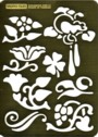 Brass Embossing Stencil (L) DK3 Brass Embossing Stencil (L) DK3