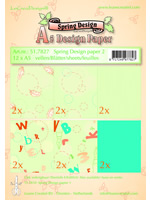 LeCrea Design Spring Design A5 Paper Pack 2  SALE