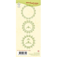 75% OFF Leane Creatief Decorations Clear Stamps - 2 Large