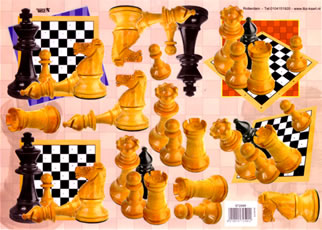 TBZ 3D Paper - Chess (Shelf: 26)