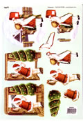 Christmas 3D Die Cut Sheet (Shelf: 58)