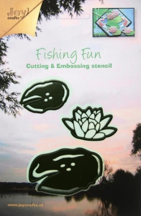 50% OFF  Joy Crafts Cutting & Embossing Fishing Fun - Lotus Leaves