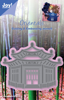  Joy Crafts Cutting & Embossing Stencil - Temple Clearance