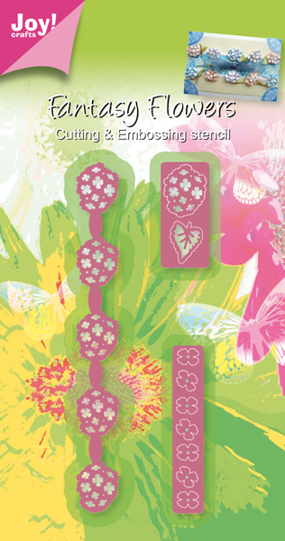 50% OFF  Joy Crafts Cutting & Embossing Stencil - 3D Fantasy - Edge  CLEARANCE
