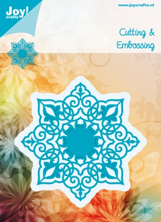50% OFF  Joy Crafts Cutting & Embossing Stencil - 8 Points