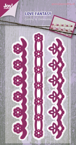 50% OFF Joy Crafts Cutting & Embossing Stencil - Three Borders B 50% OFF Joy Crafts Cutting & Embossing Stencil - Three Borders B
