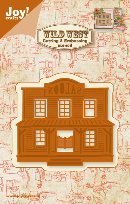 50% OFF  Joy Crafts Cutting & Embossing Stencil - Saloon