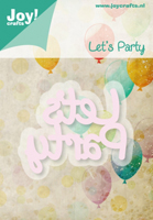 50% OFF  Joy Crafts Cutting & Embossing Stencil - Let's Party