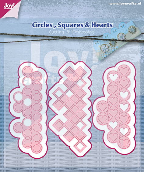 50% OFF Joy Crafts Cutting & Embossing Stencil (3pcs) - Circles, Squares & Hearts 50% OFF Joy Crafts Cutting & Embossing Stencil (3pcs) - Circles, Squares & Hearts