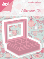 50% OFF  Joy Crafts Cutting & Embossing Stencil - Tea Box