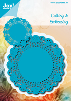 50% OFF  Joy Crafts Cutting & Embossing Stencil - Doily Round