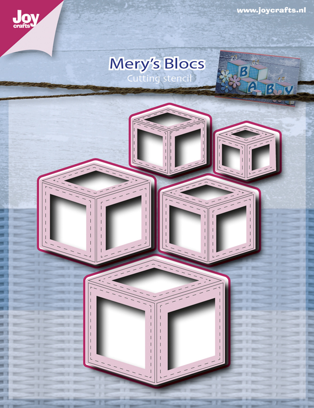 50% OFF  Joy Crafts Cutting Stencil - Mery's Blocks