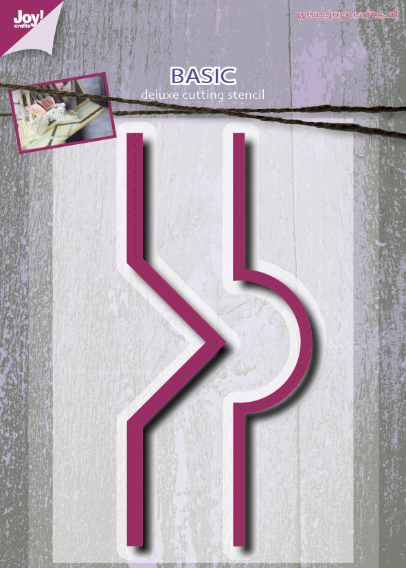 50% OFF  Joy Craft Cutting Stencil - Mery's Frame (2pcs)