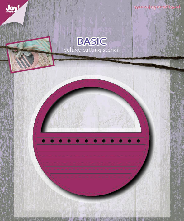 50% OFF  Joy Craft Cutting Embossing Stencil - Mery's Circle Fantasy