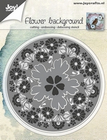 50% OFF  Joy Craft Cutting Embossing and Debossing Stencil - Flowers Background